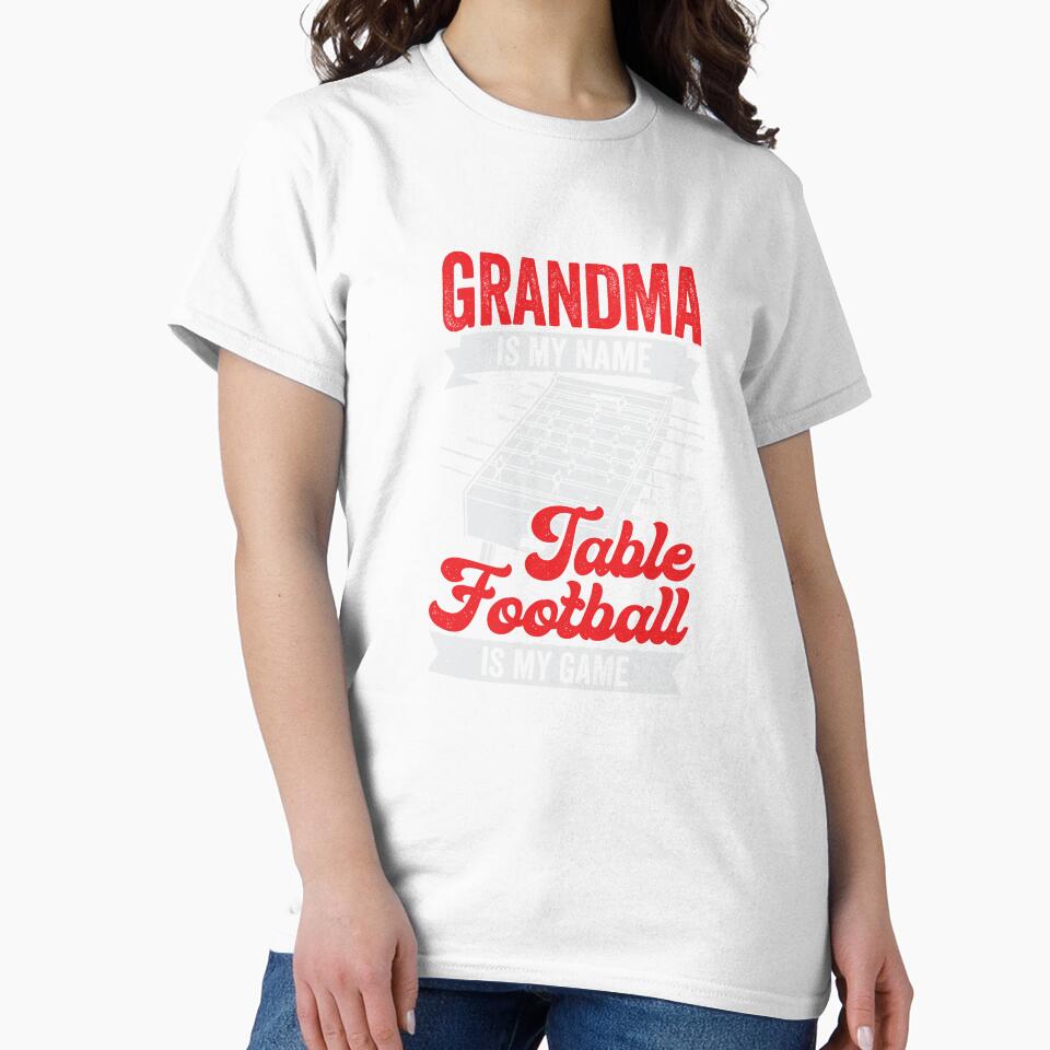 Table Football Soccer Grandma Gift by Marcid95