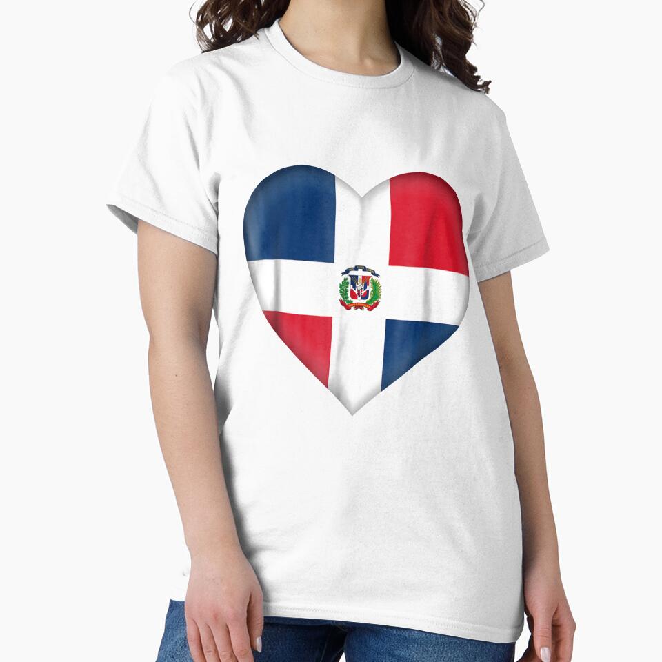 I Love Dominican Republic Dominican Flag Heart Outfit by ChaghaganKhoga