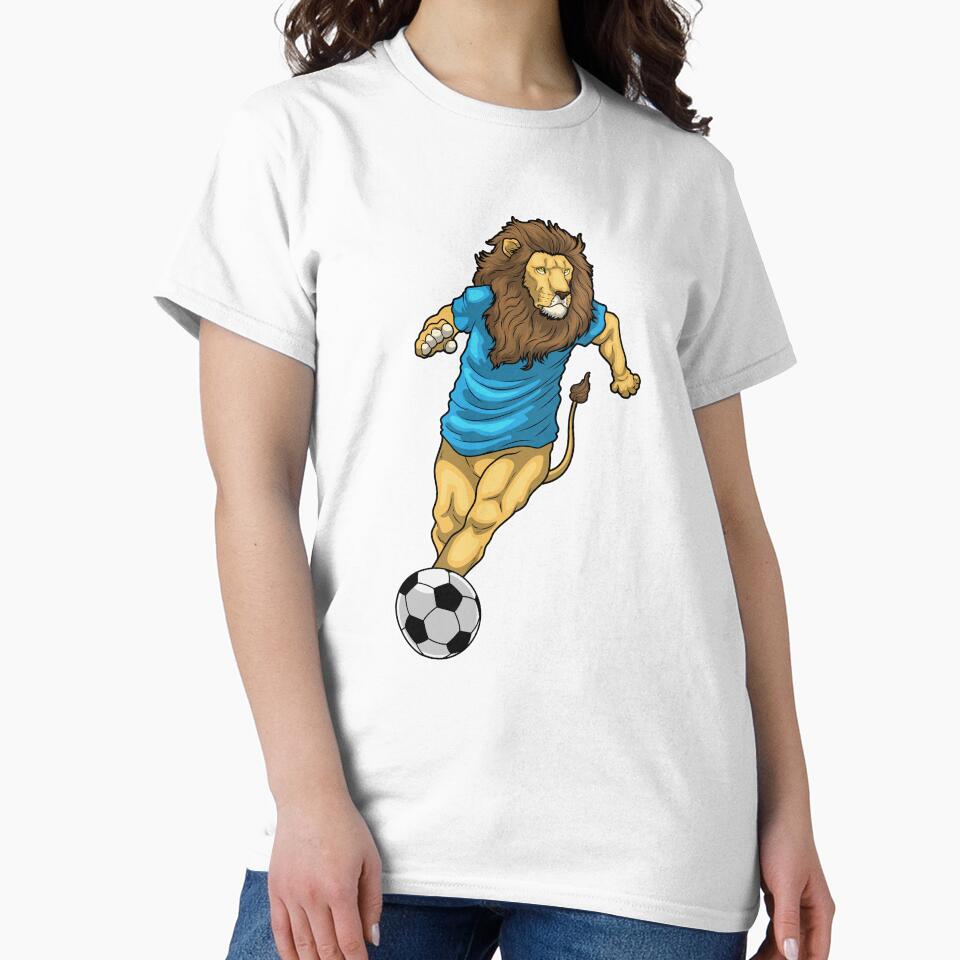 Lion Soccer player Soccer by Snabdesign84