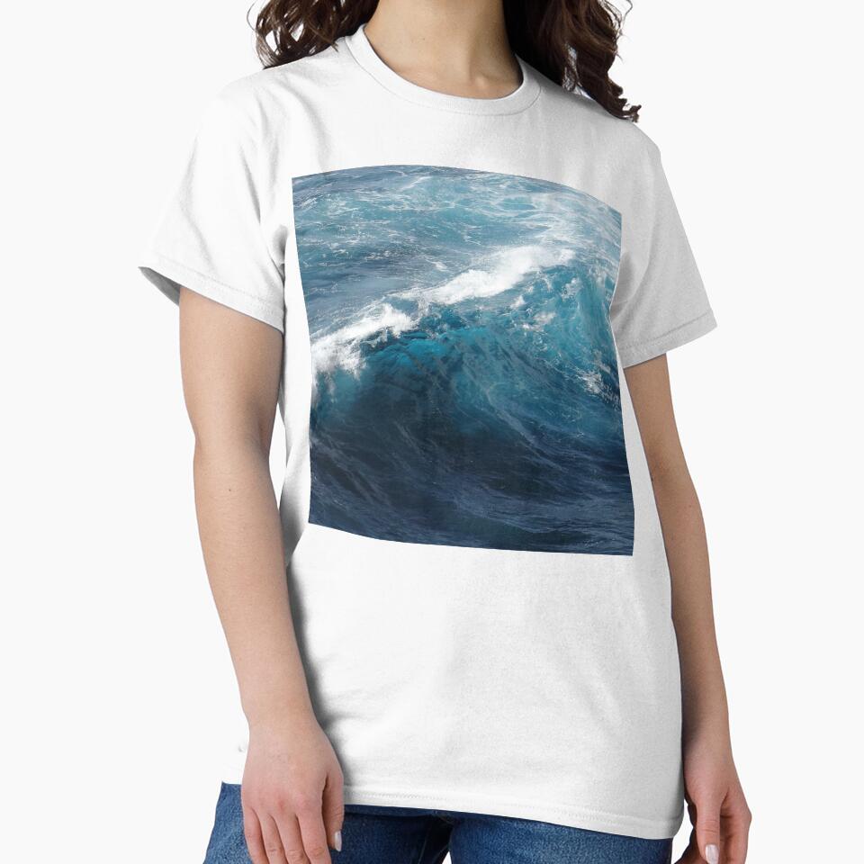 Dramatic Ocean Waves With Majestic Foamy Sea Spray by DEC02