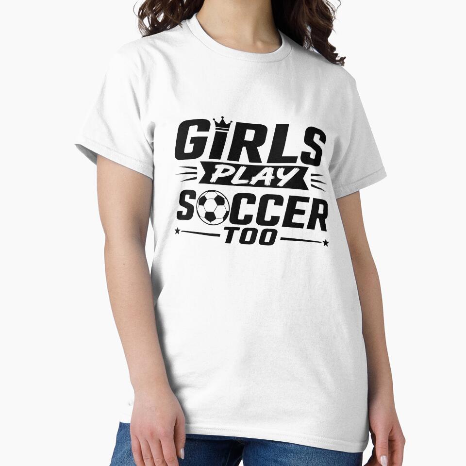 Girls Play Soccer Too by BrunoLinuxArt