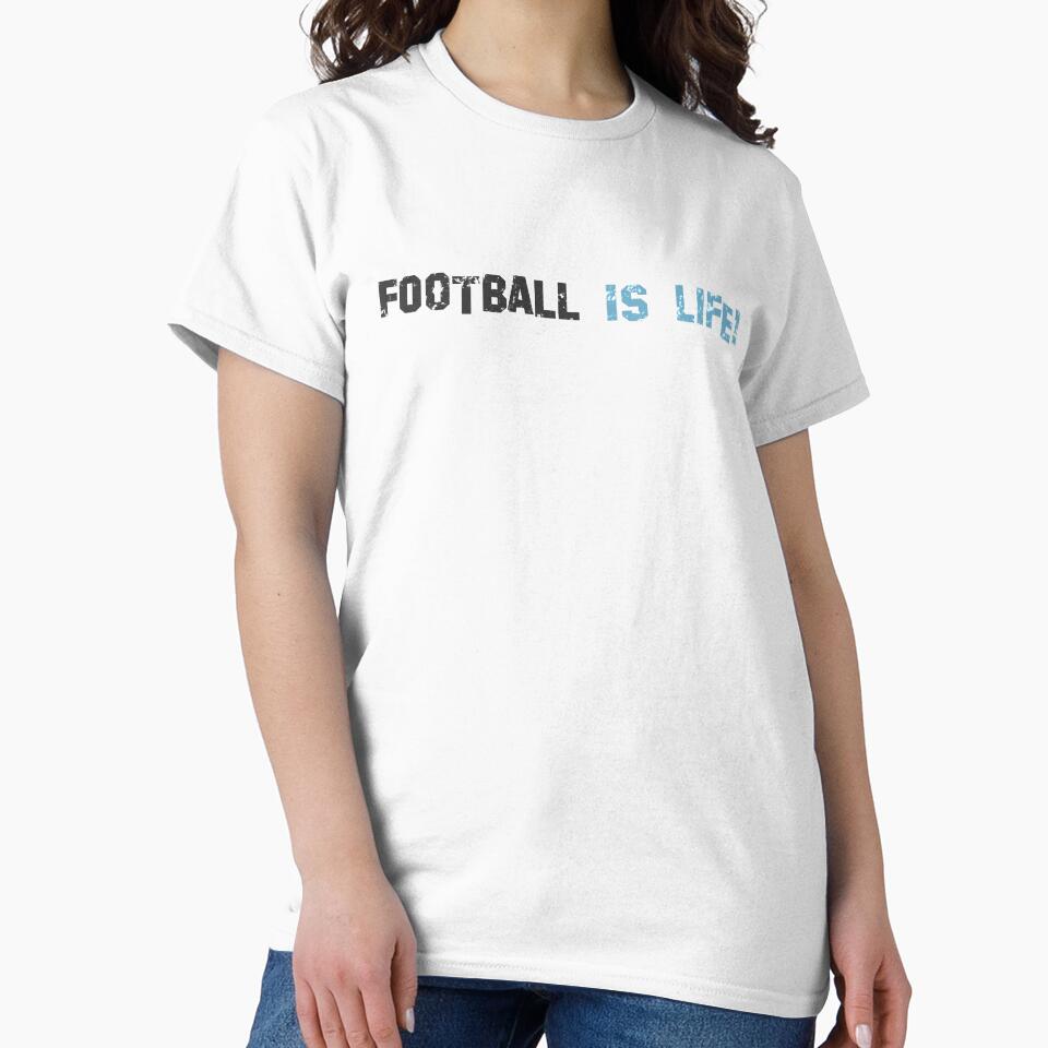 Football is life! Light blue! by Painatus