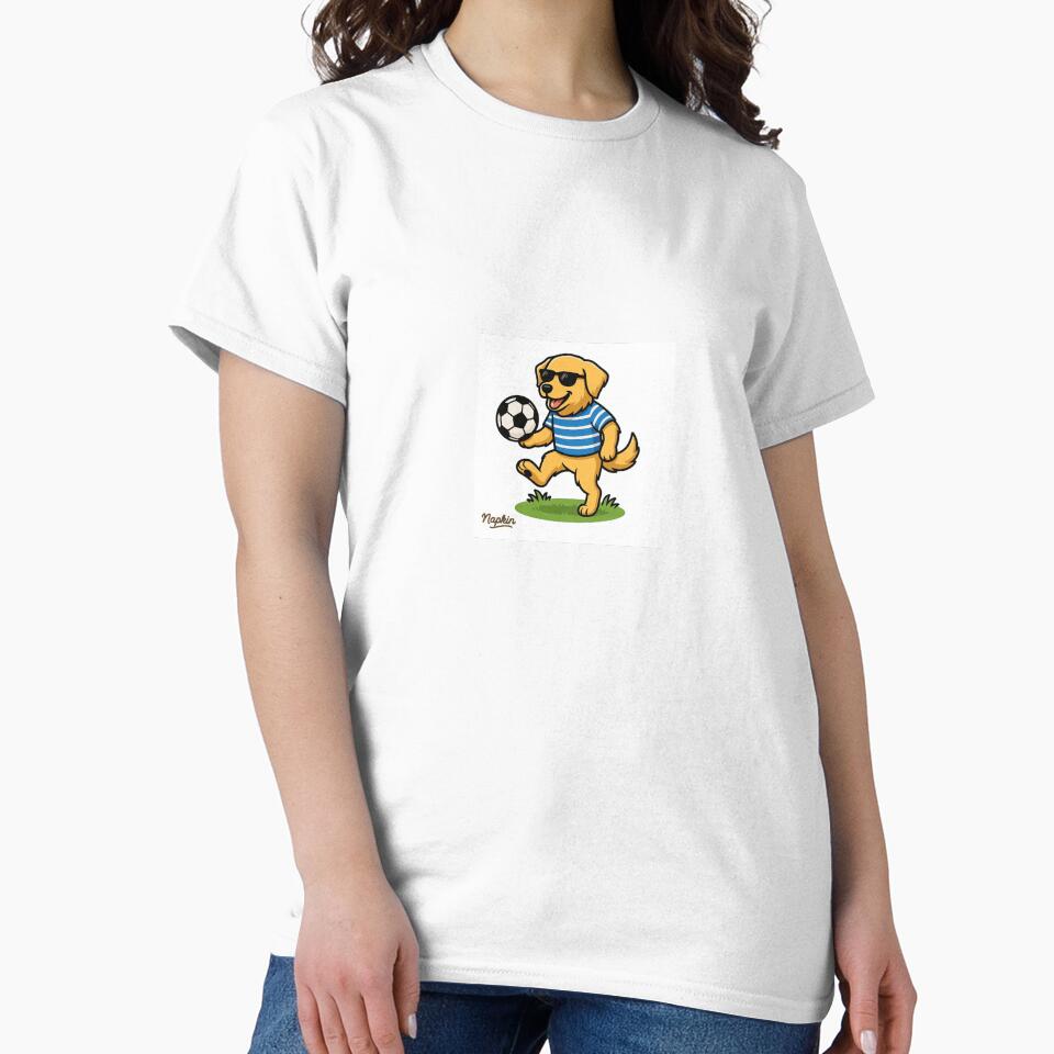 Goal Getter - Napkin the Soccer Dog by NapkinStuff