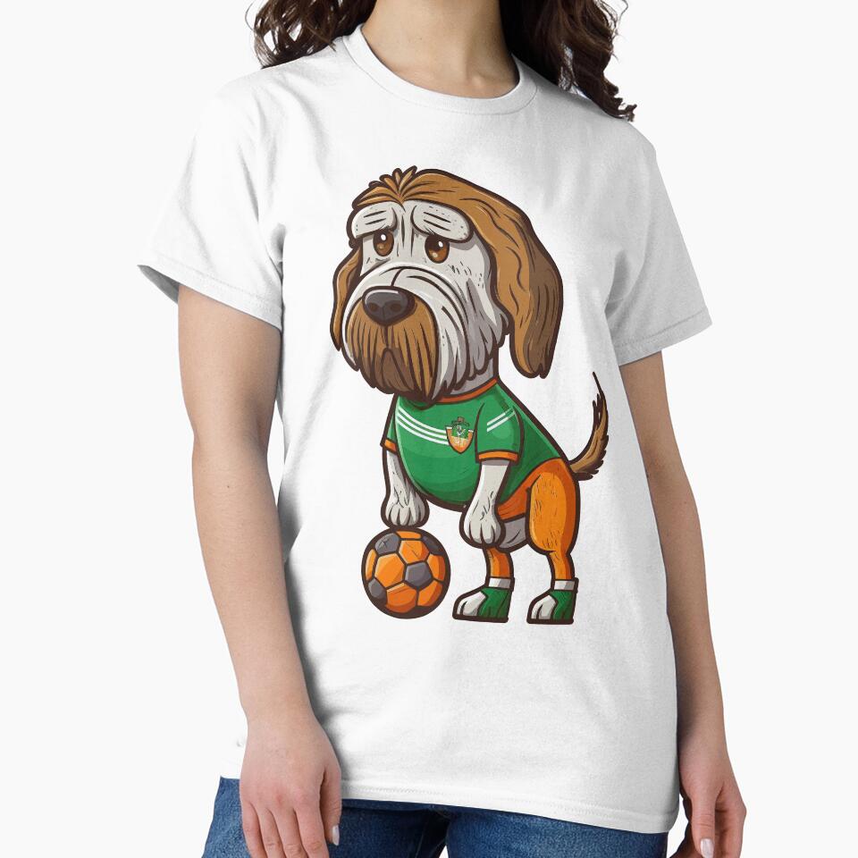funny dog football by M16ka7a