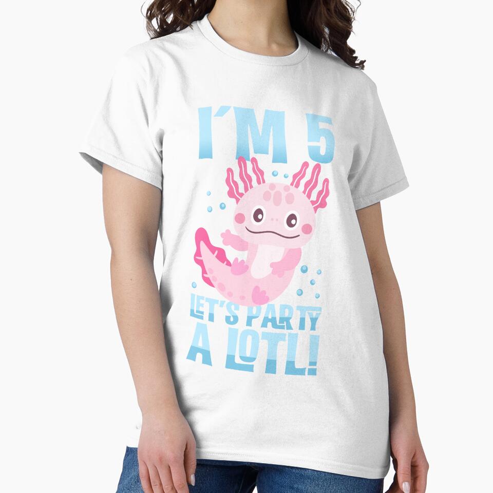 Lets Party A Lotl - Cute Axolotl Birthday by lpsubcult