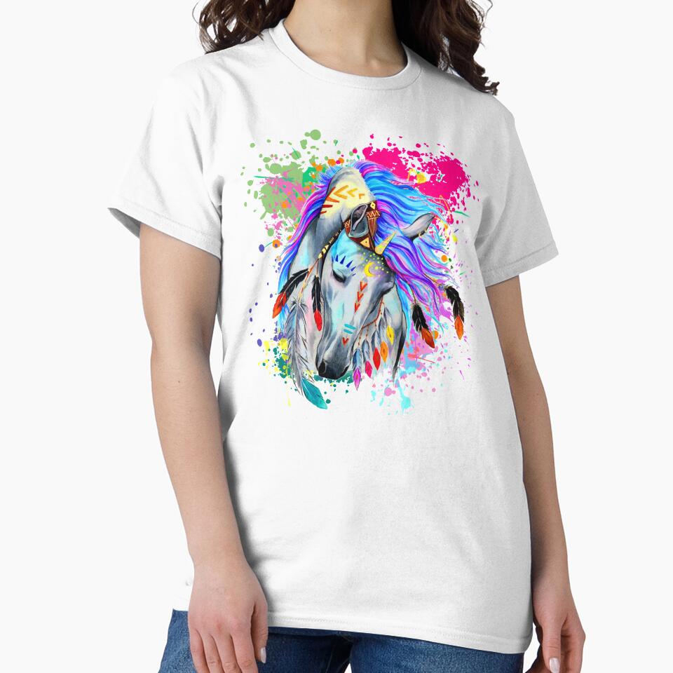 Horse colorful by TopDesignArt