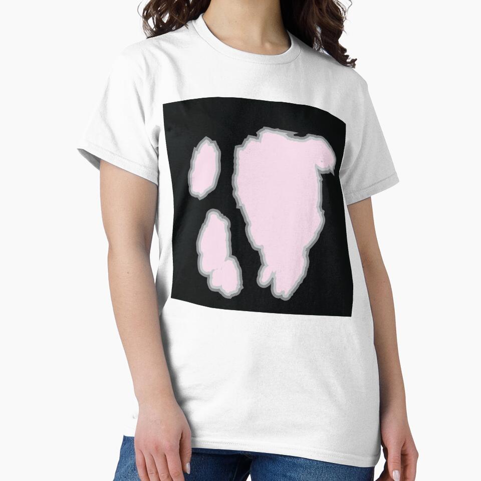 Big Pink Cow Pattern | Black Cowhide Pattern by Cow-Print-Stuff