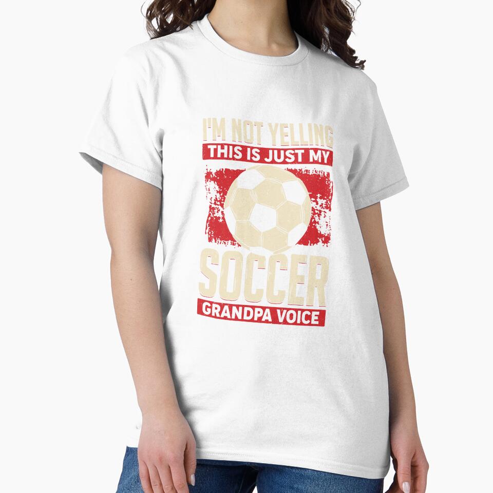 Funny Soccer Grandpa Grandfather Gift by Marcid95
