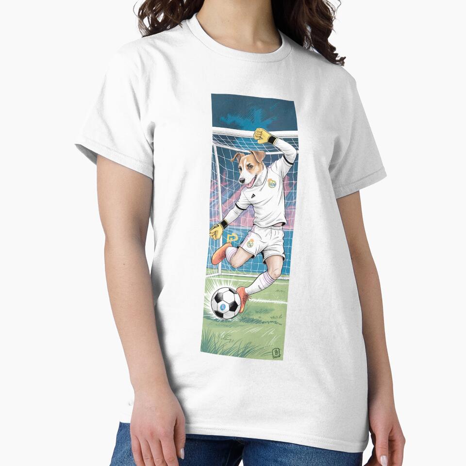 Goalie Dog Soccer Fan Art By Merch, Limited Edition by JERICHOALBERT2