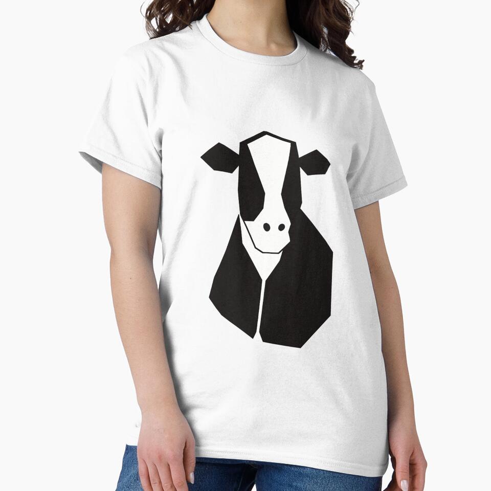 Geometric Cow by BeefHamPoultry