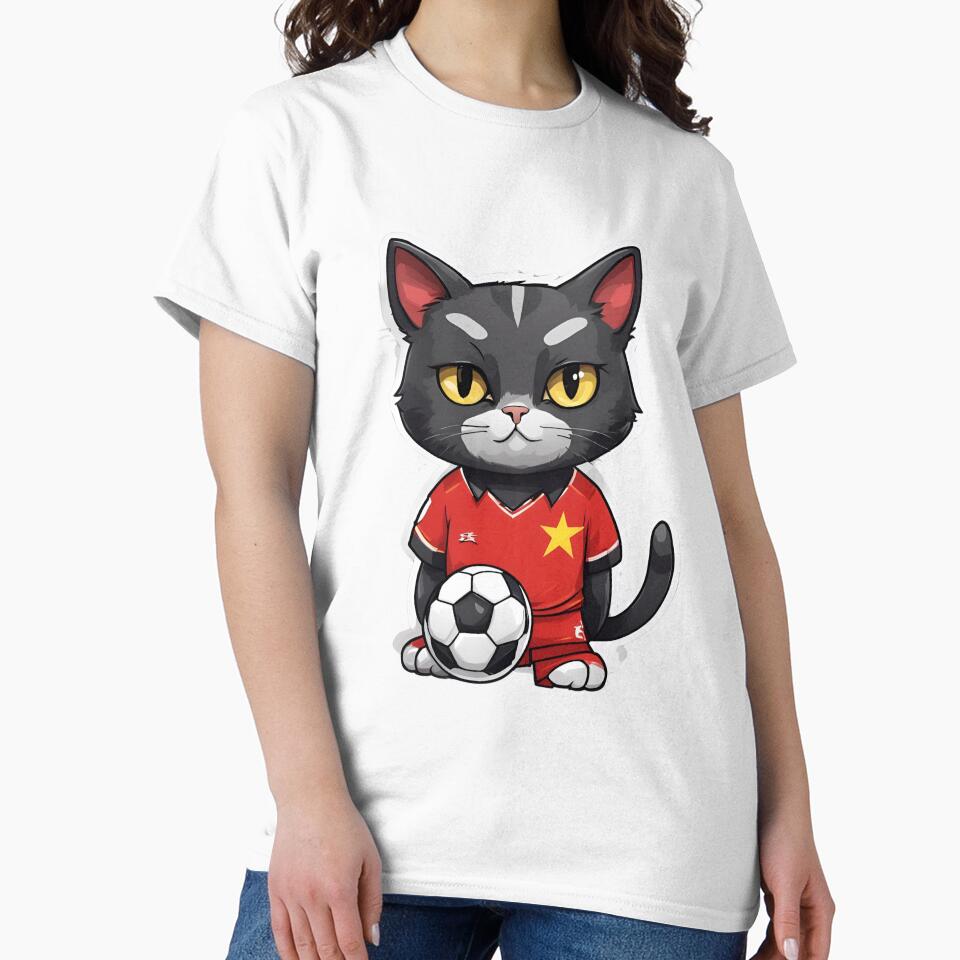 CHINA Sports Team: a Cat wearing colours of Japanese Flag D19 by PerfectDay2Play