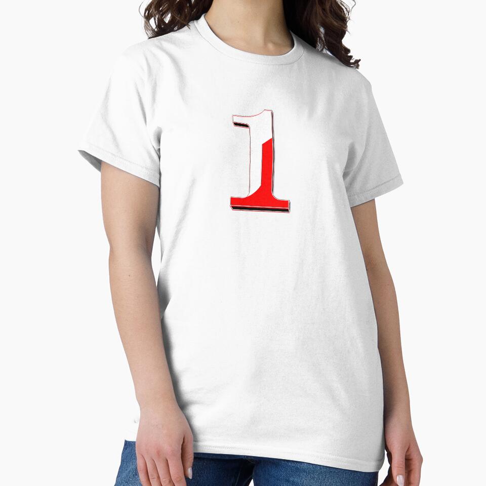 Bold 1 Soccer Number Design one by 4rpixs