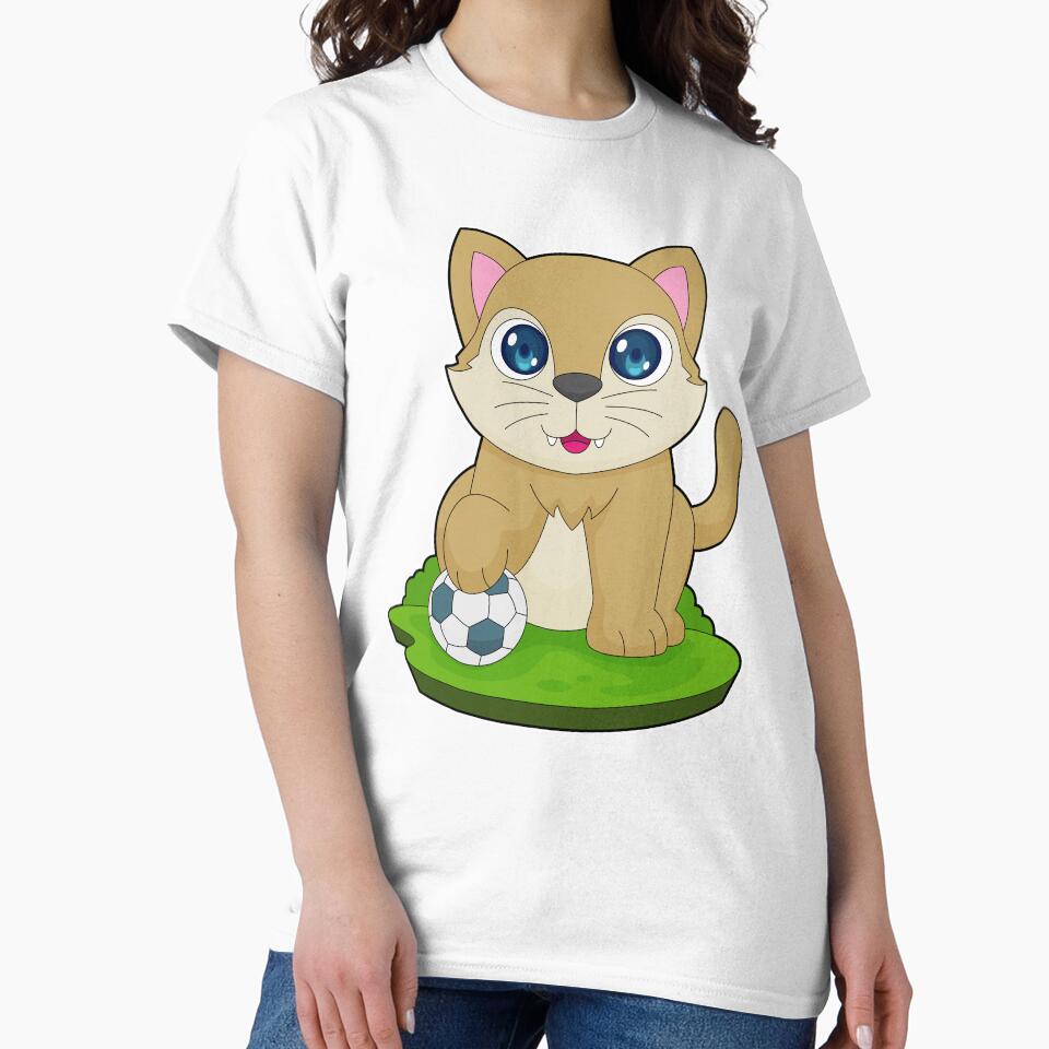 Cat Soccer player Soccer by Snabdesign84