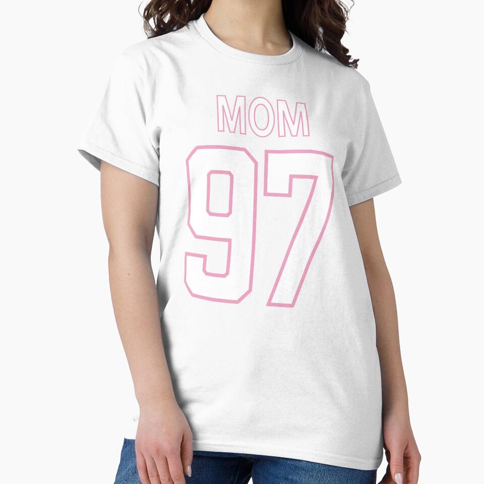 Mom Number 97 Sports Design by Kevin Michael McCall