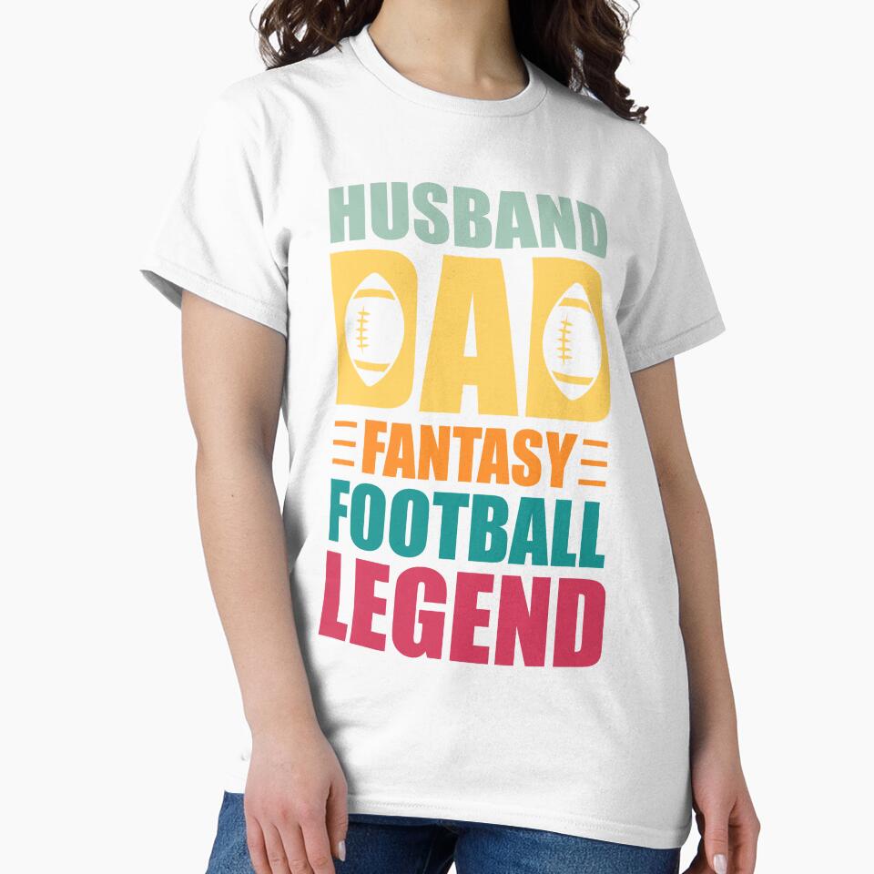 Husband Dad Fantasy football Legend by Gravy-tee07