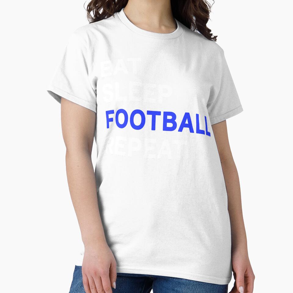 Eat Sleep Football Repeat by Milano-style