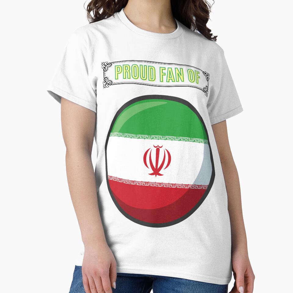 PROUD FAN OF IRAN; DURING WOLRD CUP 2022 IN QATAR by JM INSPIRES