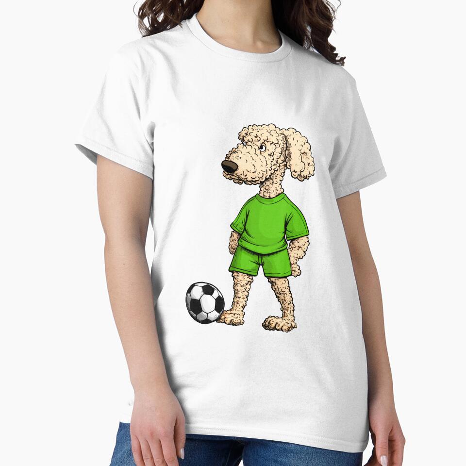 Poodle Football Dog by Soulskier