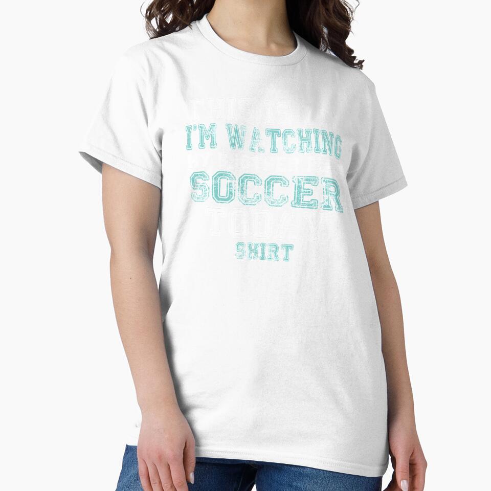 This Is My I'm Watching My Brother Play Soccer Today Shirt by nikkidawn74