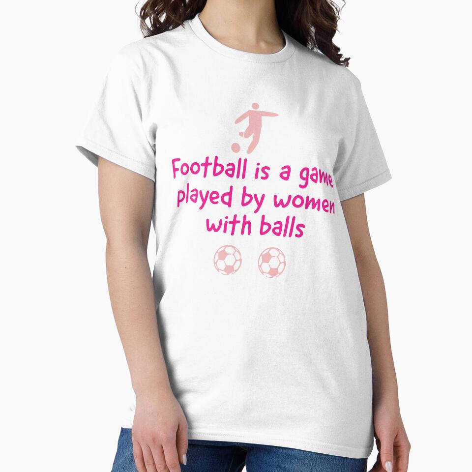 Women's Football Girls Soccer Fun Design by Artomobiles