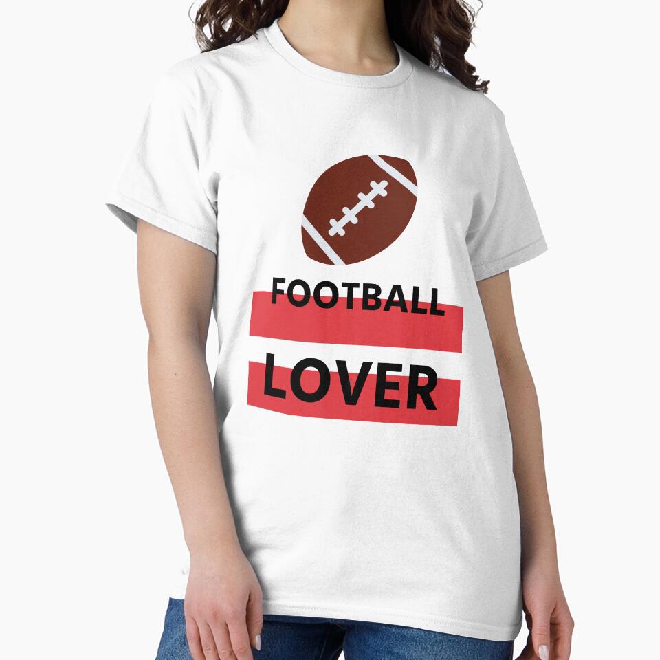 American football lover simple black by oxoxoxo