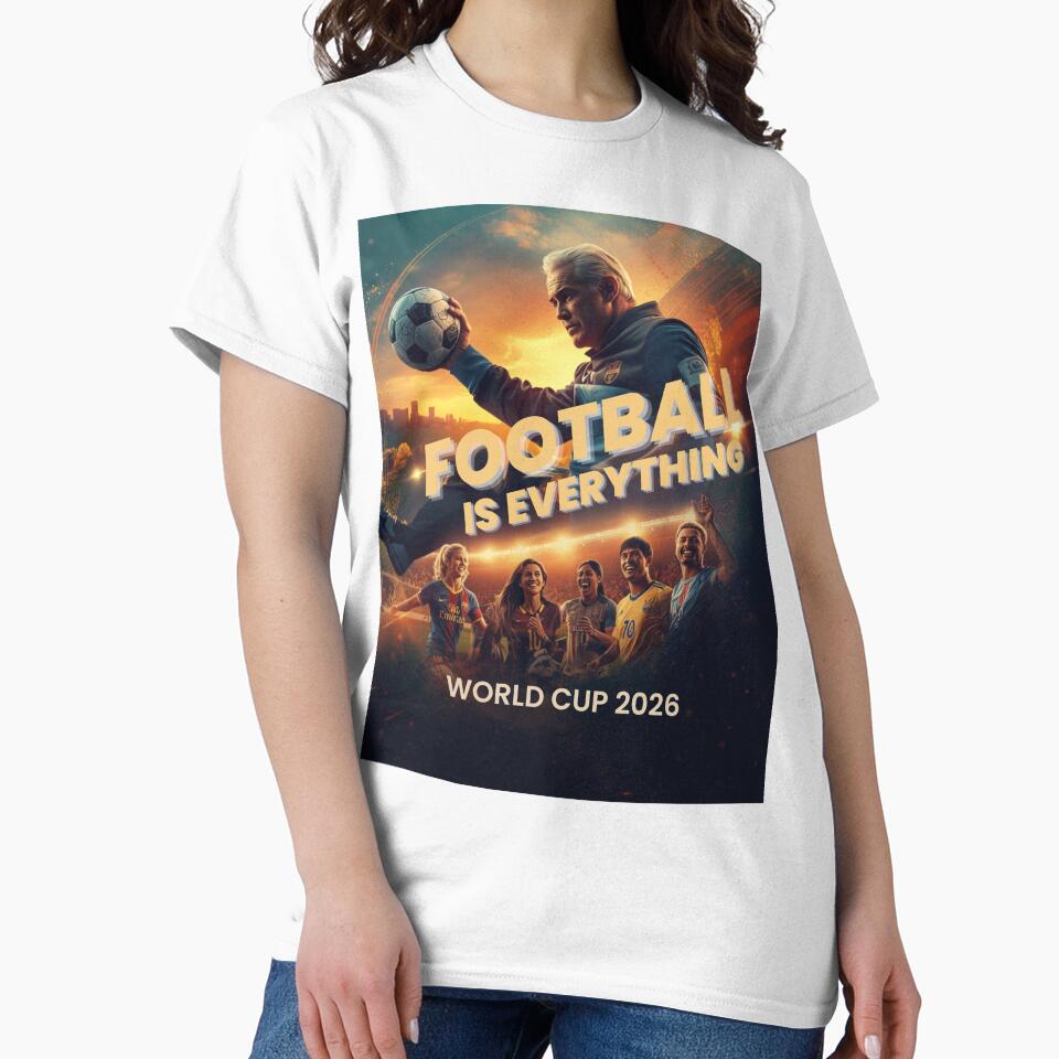 Football Is Everything World Cup 2026 Lifestyle Football Fan poster by PitchPixel