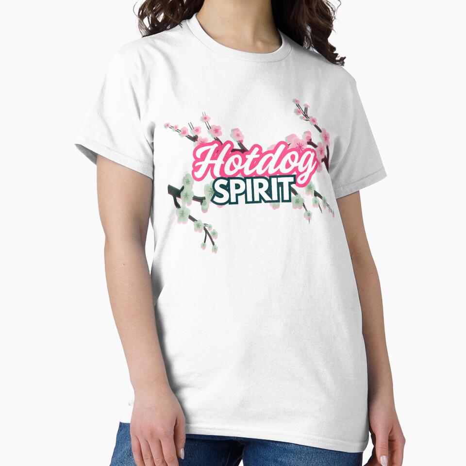 Cherry Blossom Dog by Hotdog Spirit