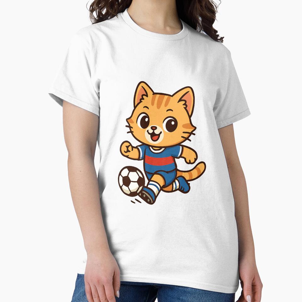 Cute Soccer Cat by HoopeStylee
