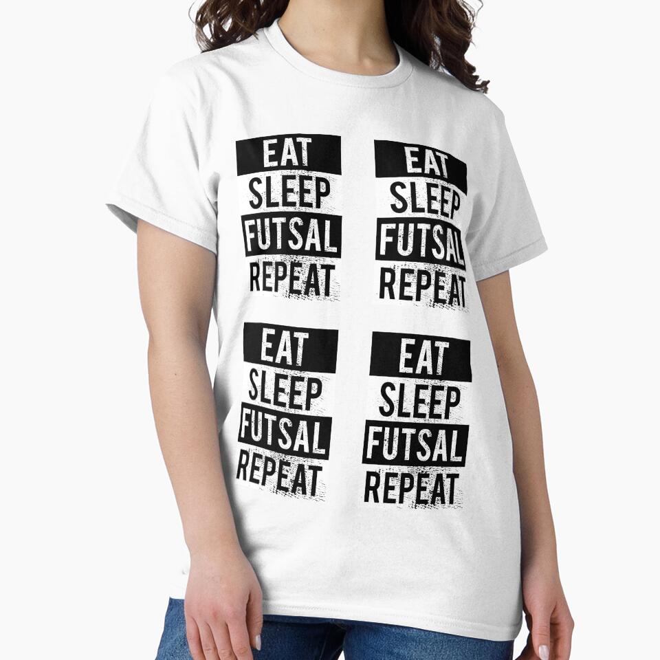 Eat Sleep Futsal Repeat, Futsalmania, Sticker pack by FNStuff