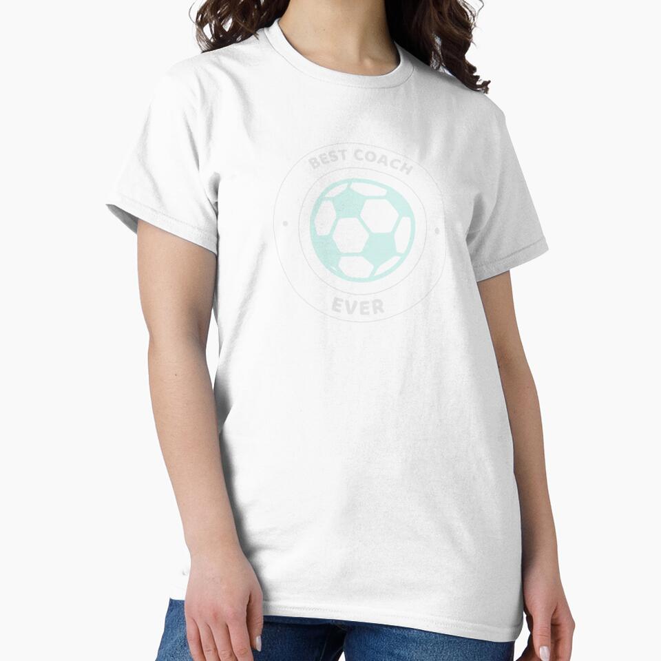 Best Coach Ever Soccer by Desert Manna Designs