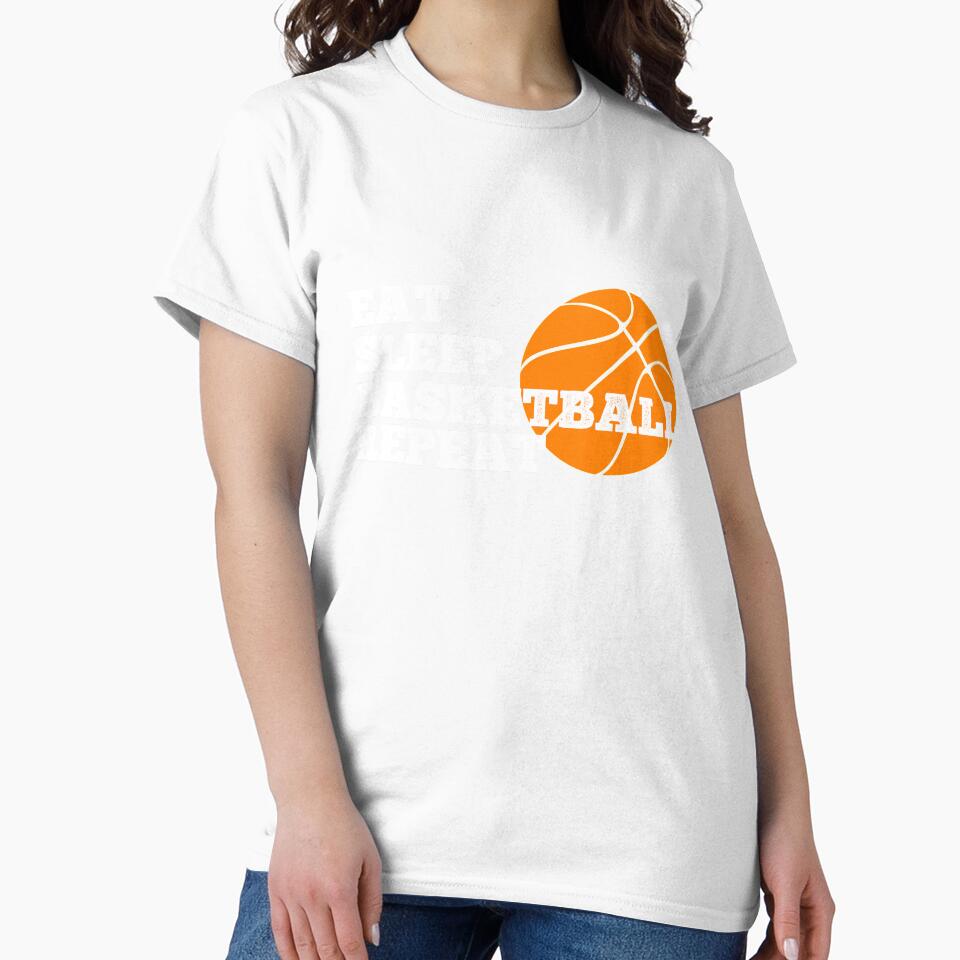 Eat Sleep Basketball Repeat Idea Gift by PDAG