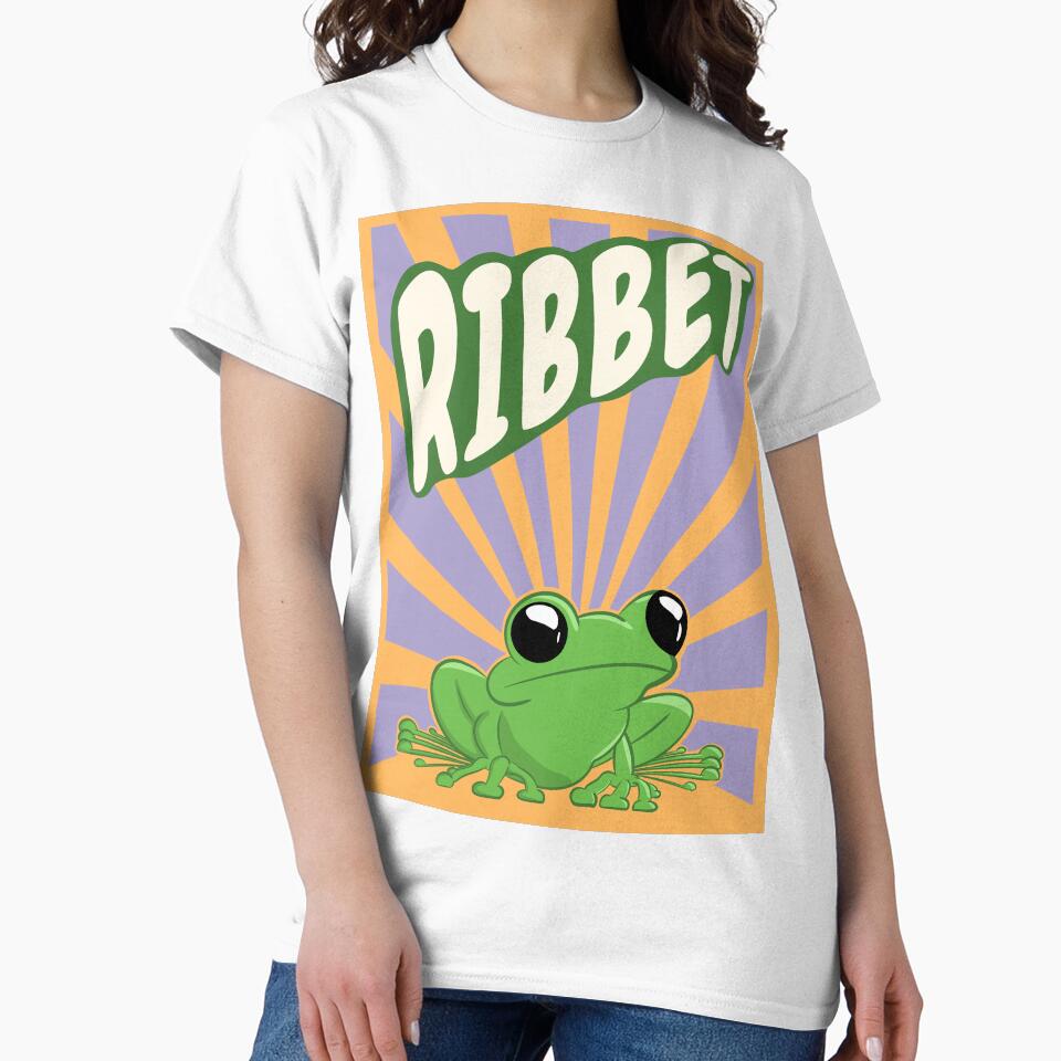 Cute Shouting Frog - RIBBET! by HairyBanana