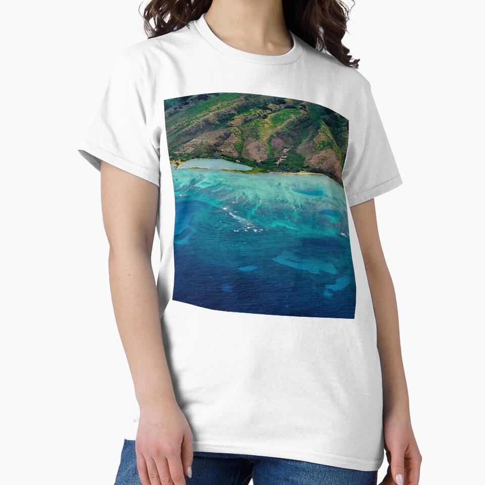 Exotic, Scenic, Tropical Ocean Bay in Maui, Hawaii Art Photo by DEC02