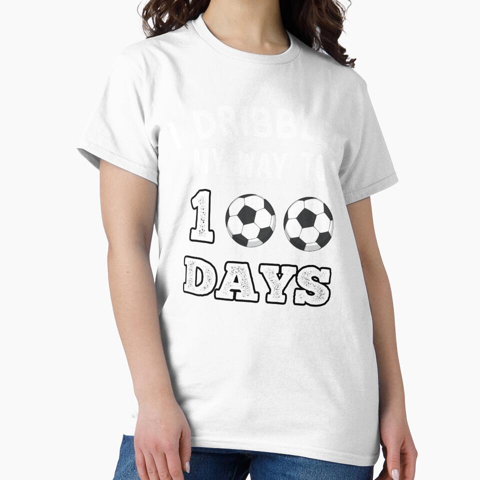 Funny I Dribbled My Way To 100 Days Soccer Student School by Sarah38