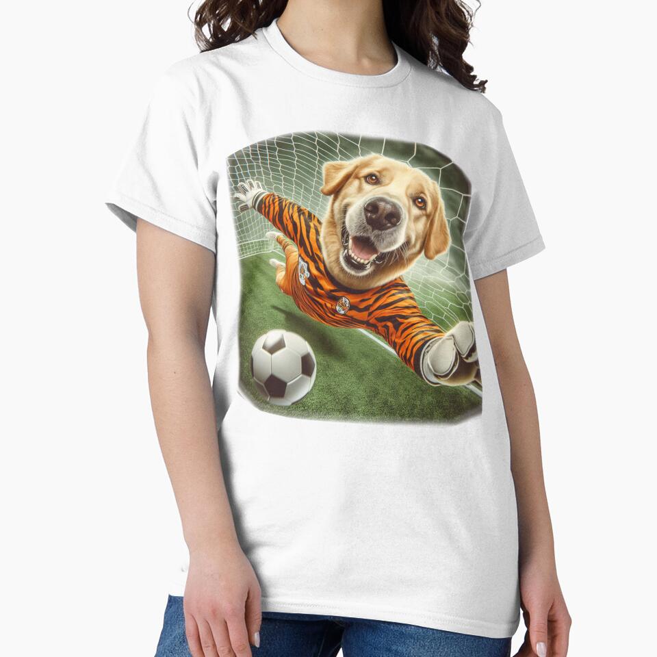 Golden Goalie Doggo by DesignerDoggo