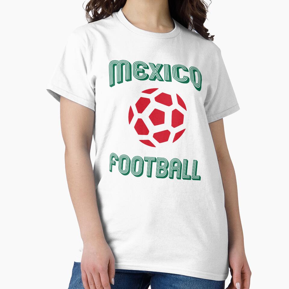 Mexico Proud Vintage Football Fan Design by NiceTeeClub