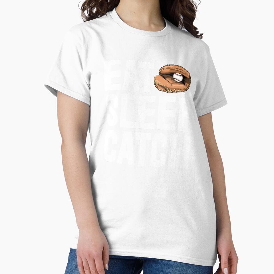 Eat Sleep Catch Baseball by Bendthetrend