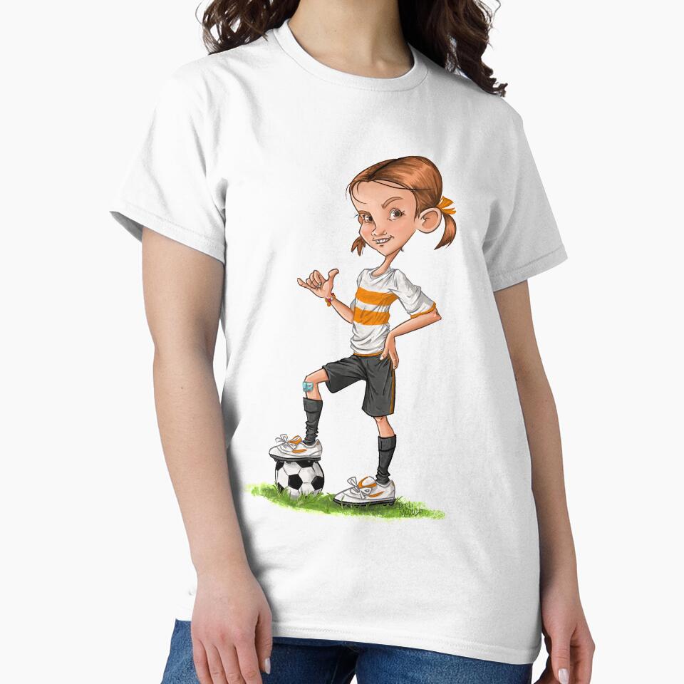 Soccer girl by Berta-Merlotte
