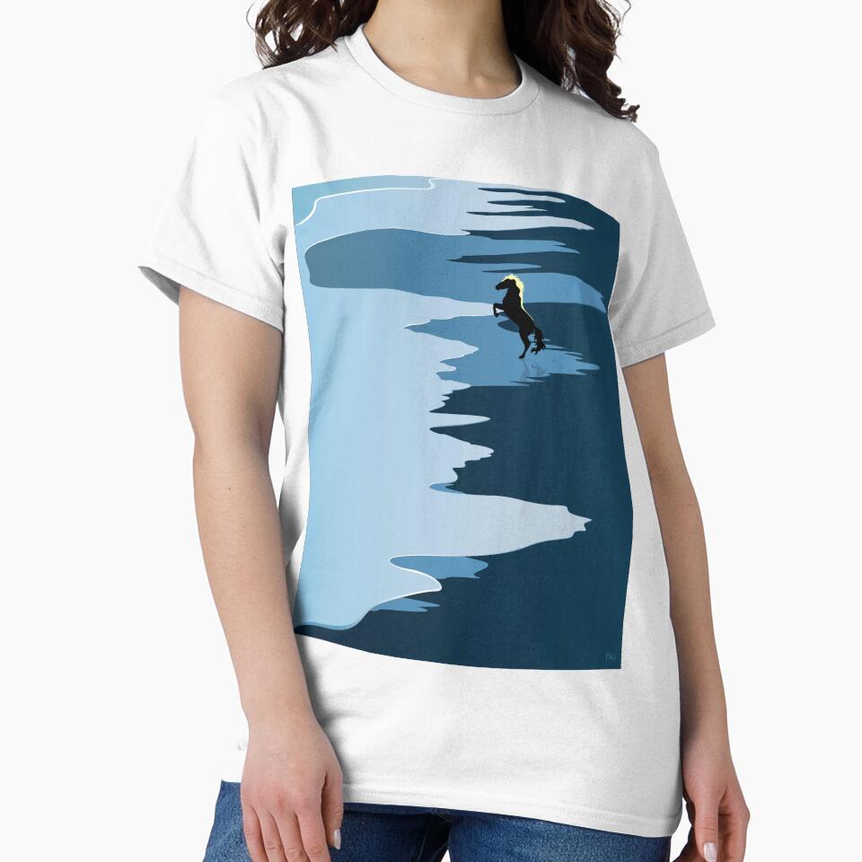 Horse on the beach by MAS Graphic Design