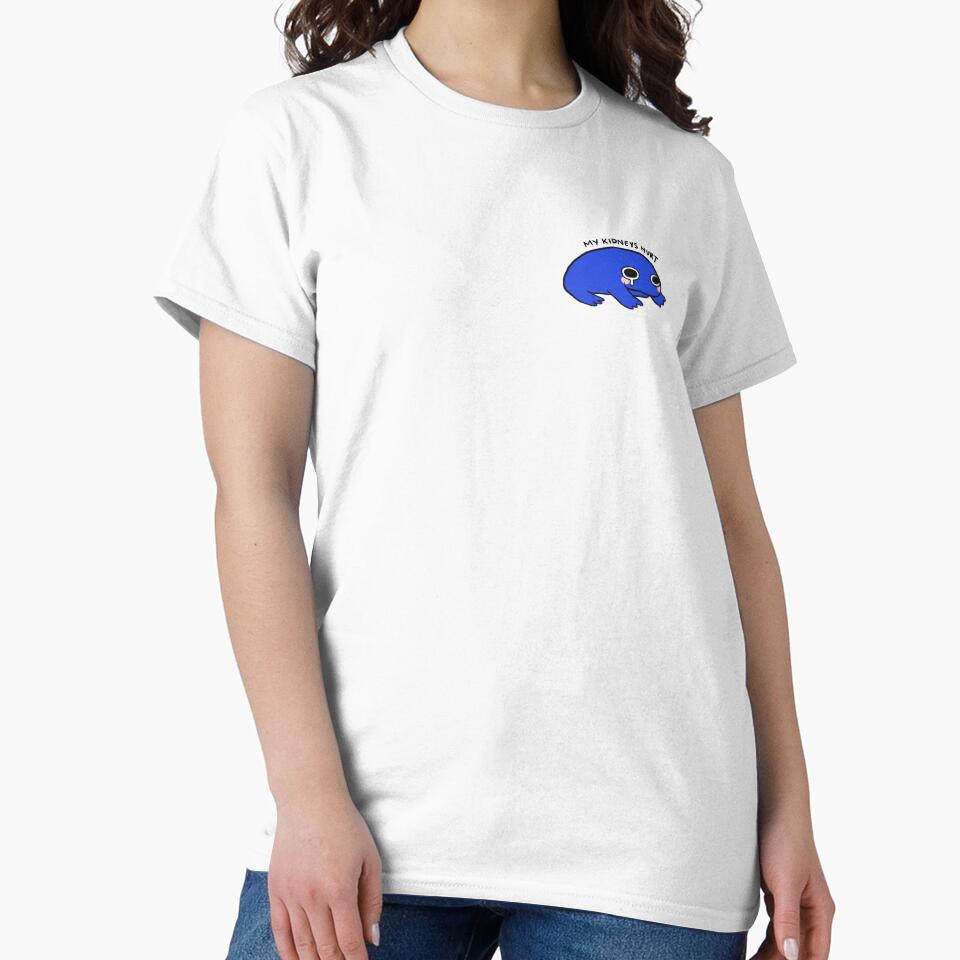 My Kidneys Hurt | Royal Blue Frog by iristocat
