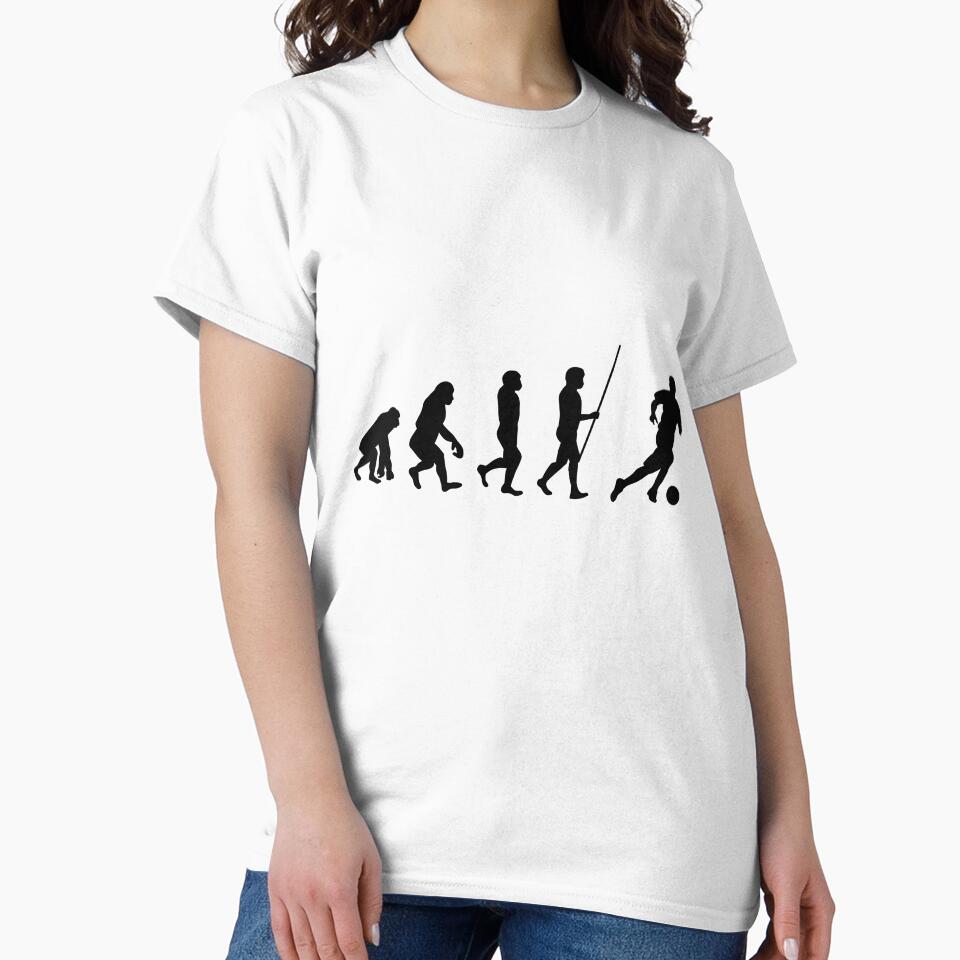Evolution football soccer player by JonasDesign