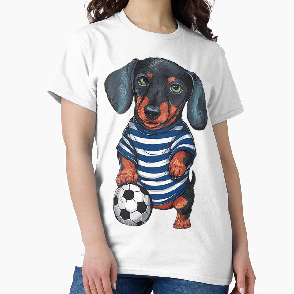 Cute Puppy Soccer Player by likbatonboot