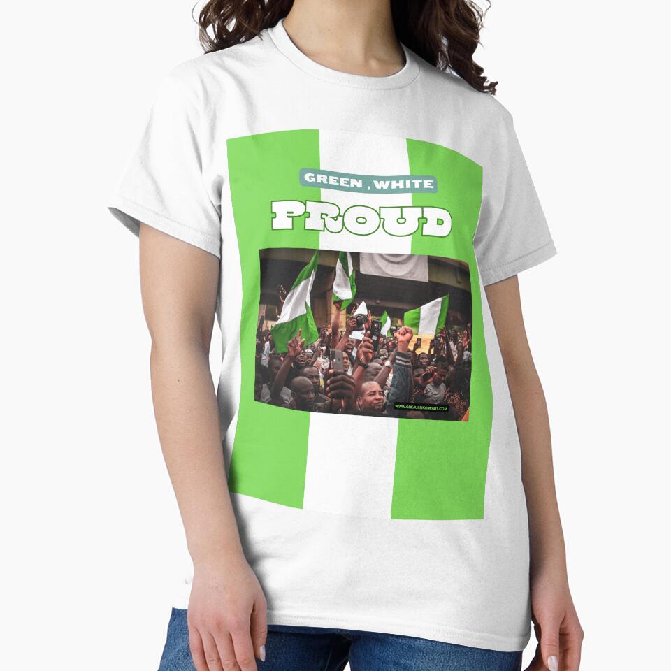 Green, White Proud by gbejule-ikomi