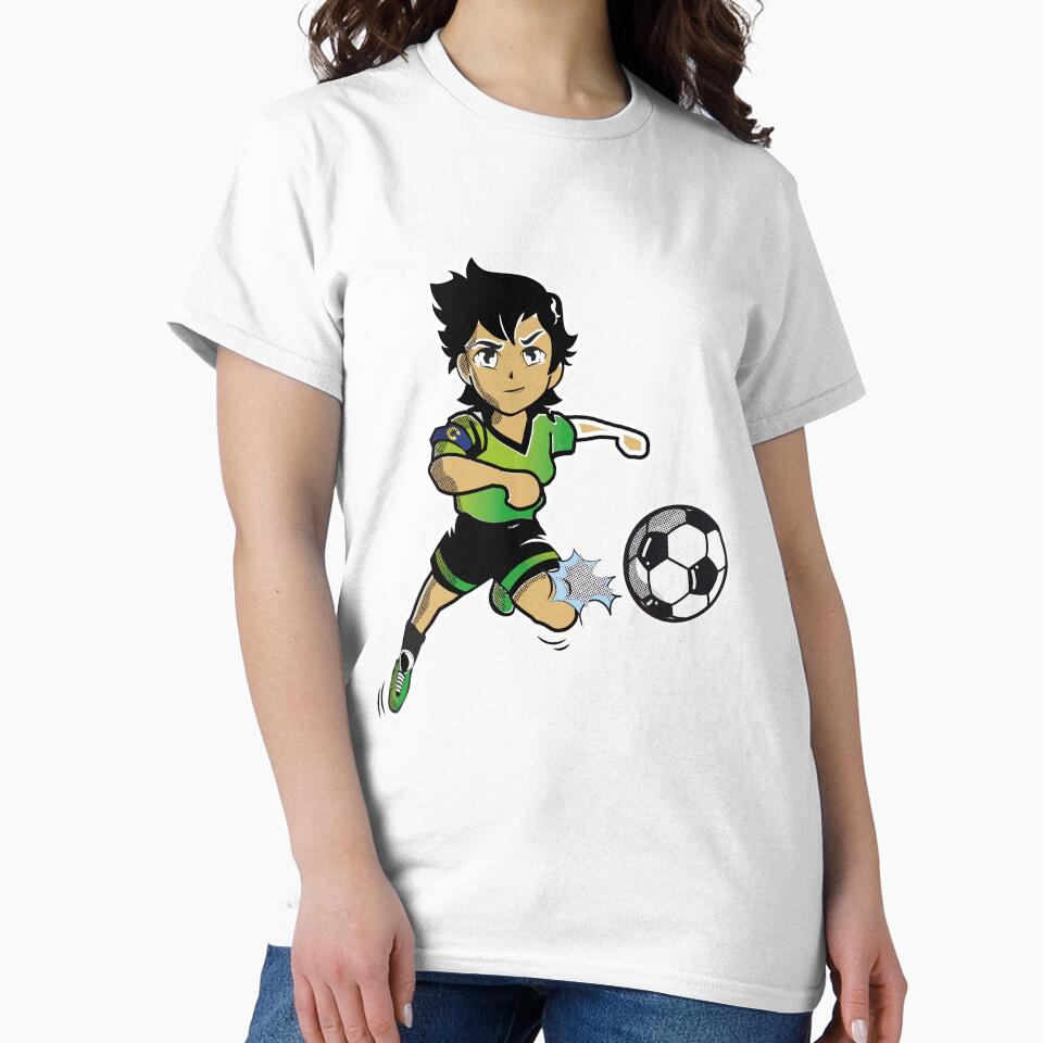 soccer girl by grafikestelle