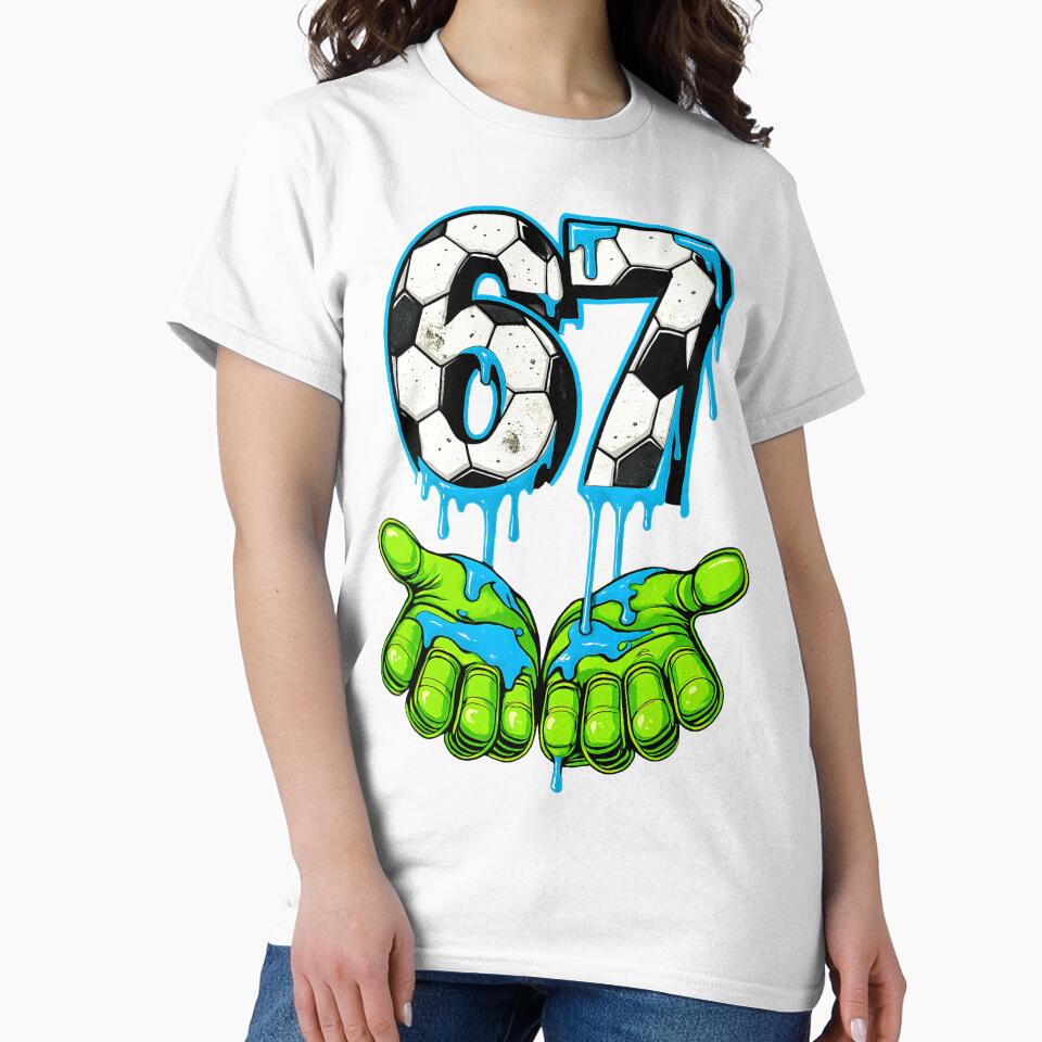Soccer 67 Six Seven Meme Gen Alpha Meme Drip Gen Alpha Drip Cool Football Meme by Masaw