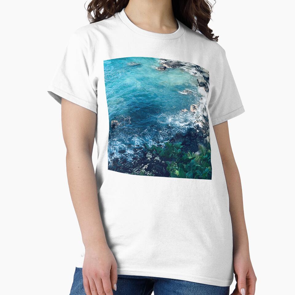Tropical Paradise Pacific Ocean Cove Art Photo by DEC02