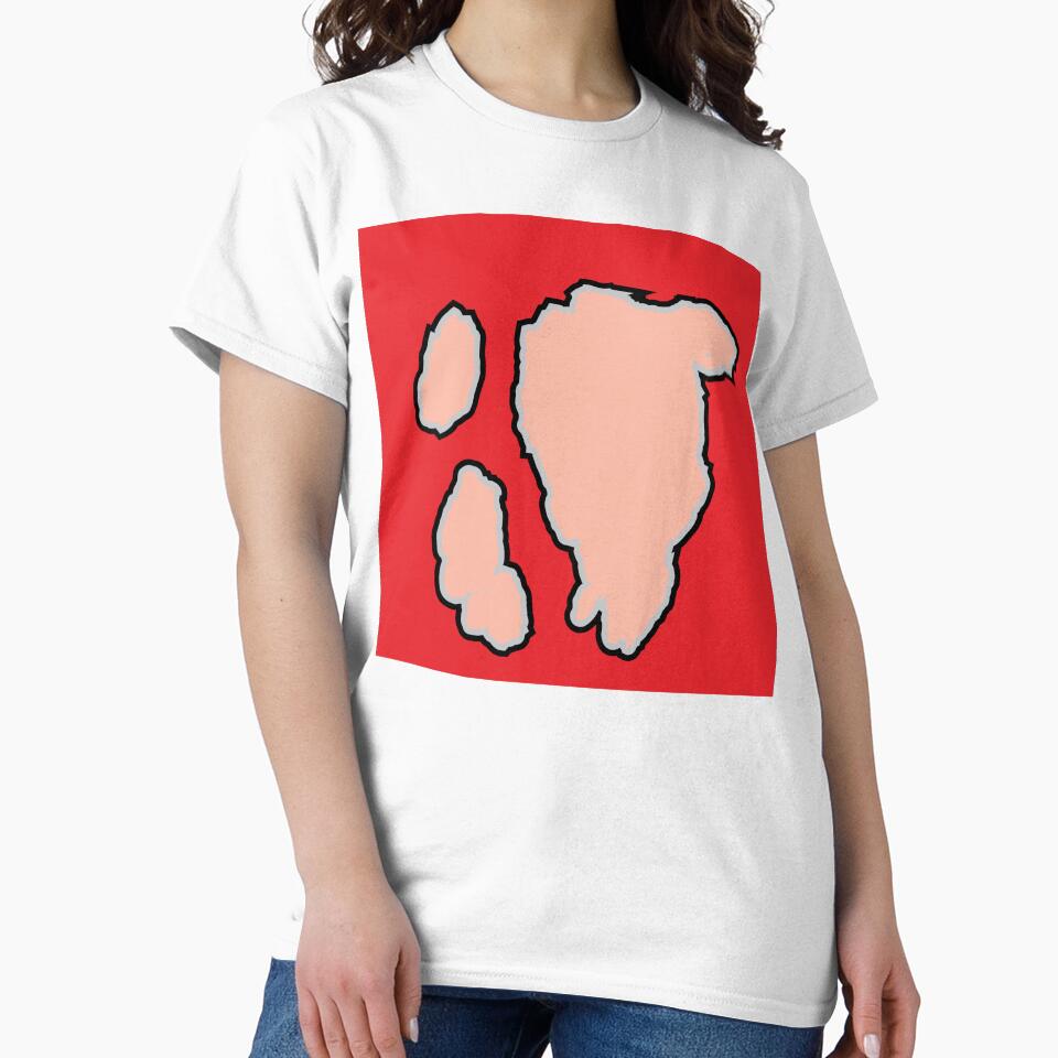 Big Pink Cow Pattern | Red Cowhide Pattern by Cow-Print-Stuff