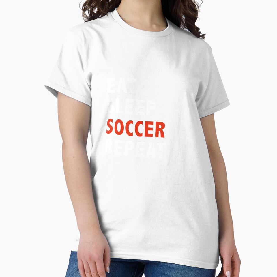 Eat Sleep Soccer Repeat Sports Soccer Player by losttribe