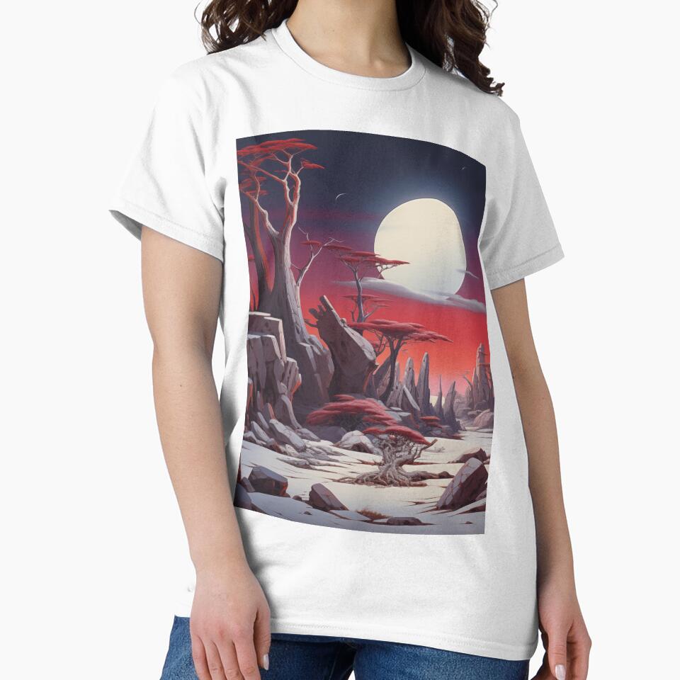 : Bad Lands Wasteland – Dreamscapes Harsh Terrain by TechDreamscapes