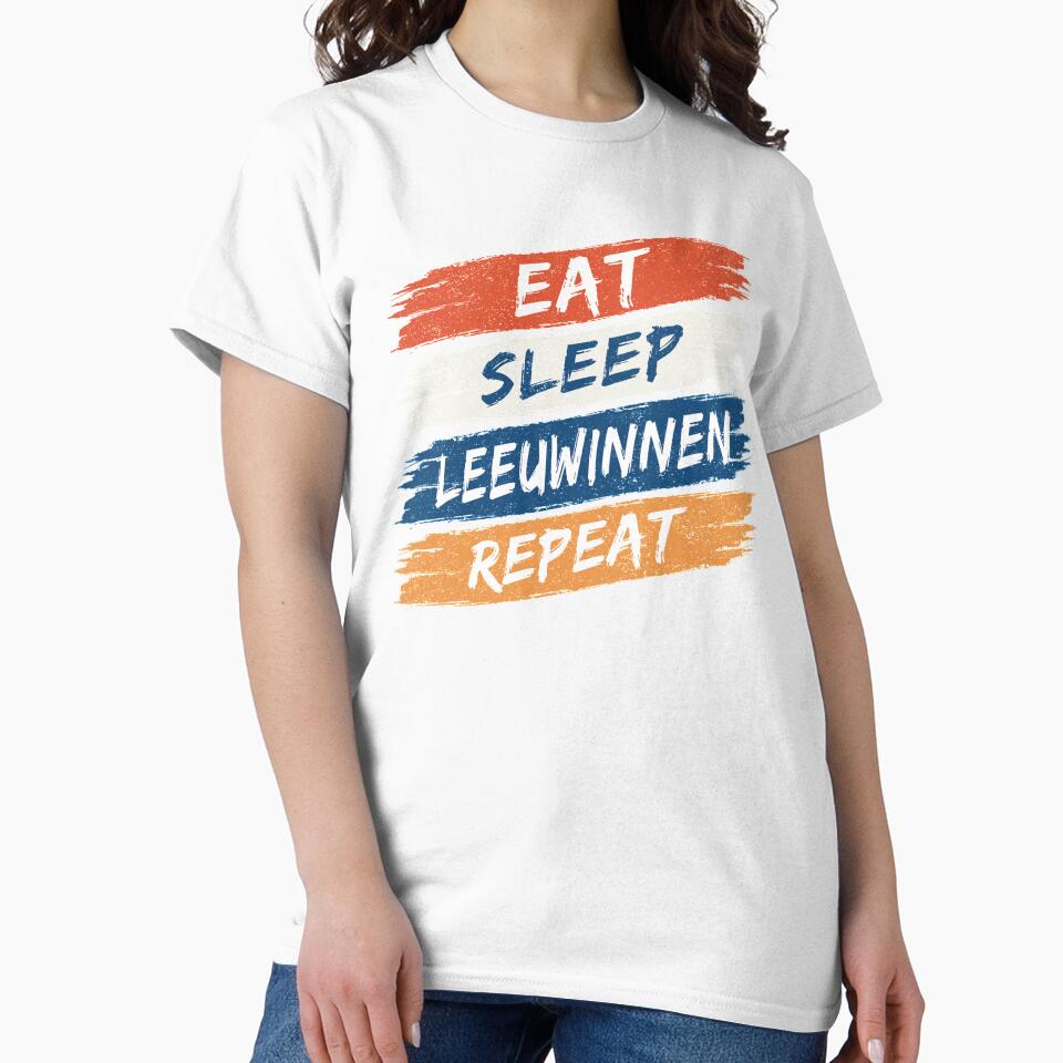 Eat Sleep Leeuwinnen Repeat - Holland Leeuwinnen by Numero14